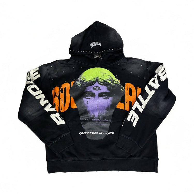 Rough play HOODIE CANT FEEL MY FACE