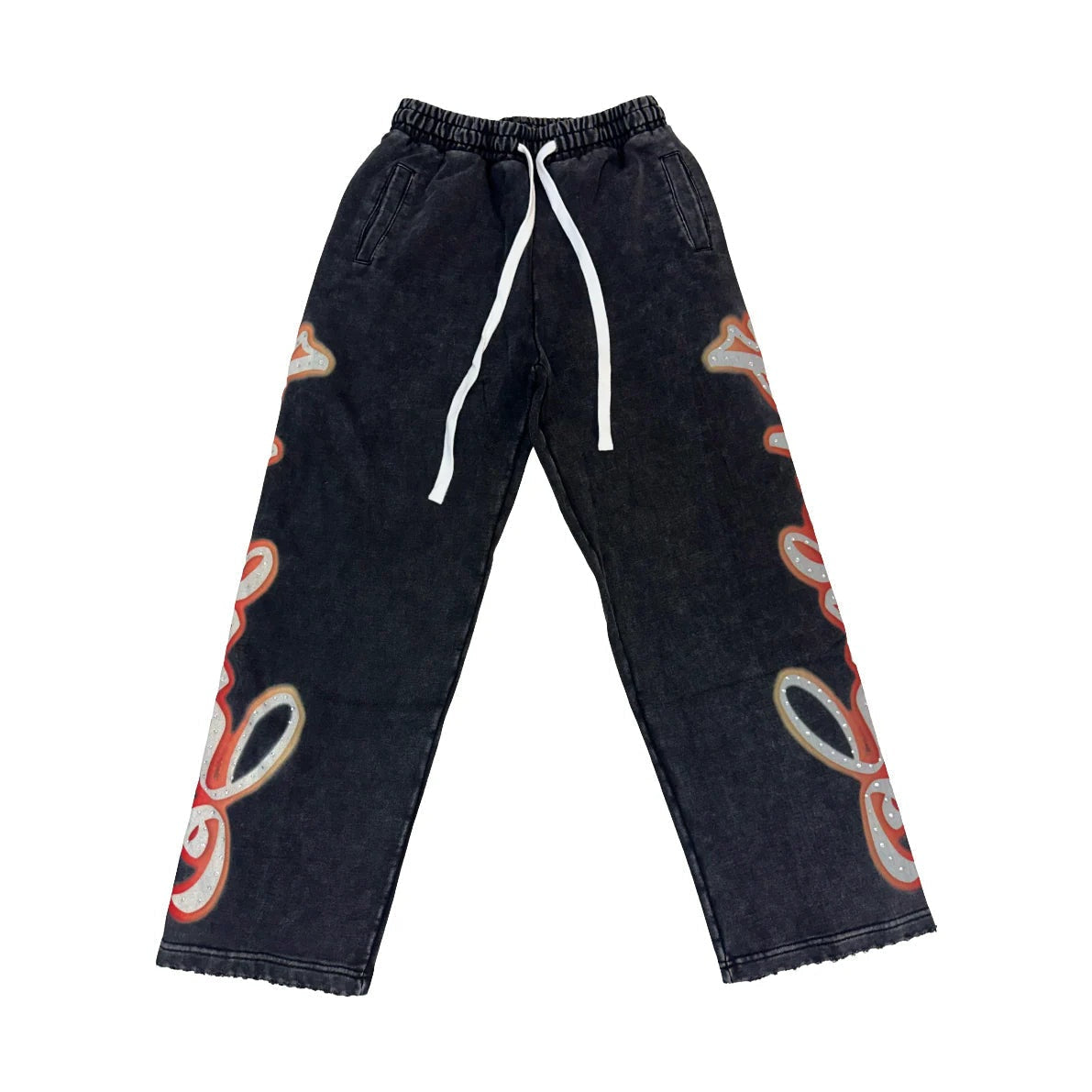 Prestige sweaterpants grey orange