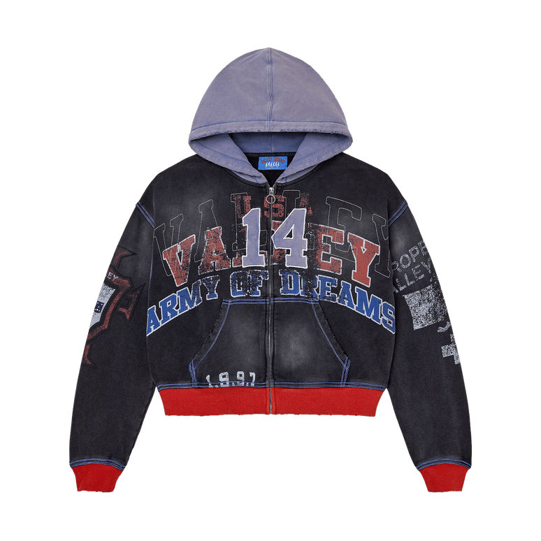 Vale Dreams Bee Army of Dreams Zip Up Hoodie