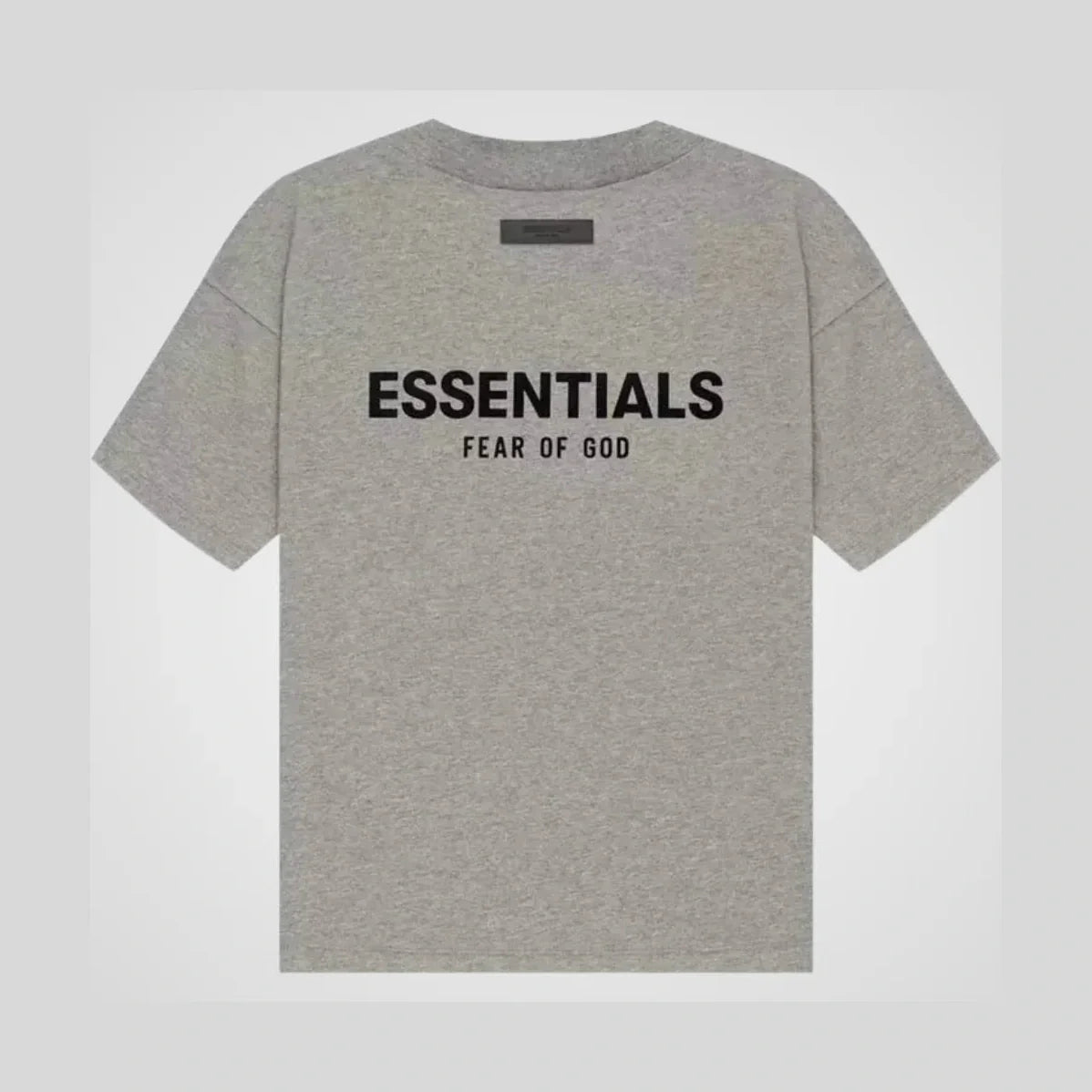 ESSENTIALS T-SHIRT Logo | Gray