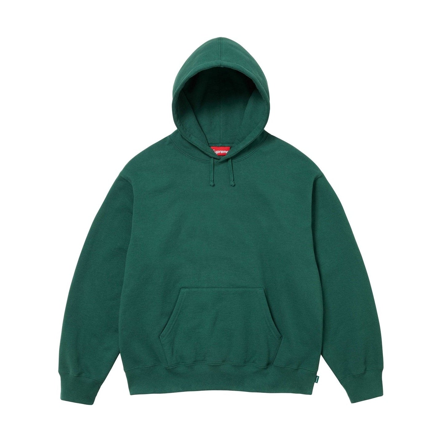 Supreme Satin Appliqué Hooded Sweatshirt Green