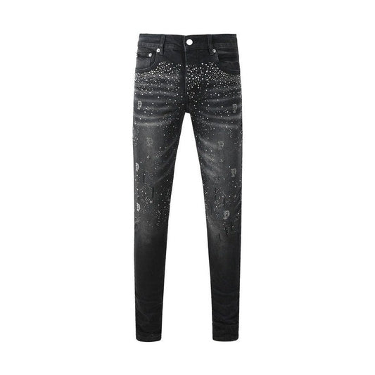 Purple jeans 77