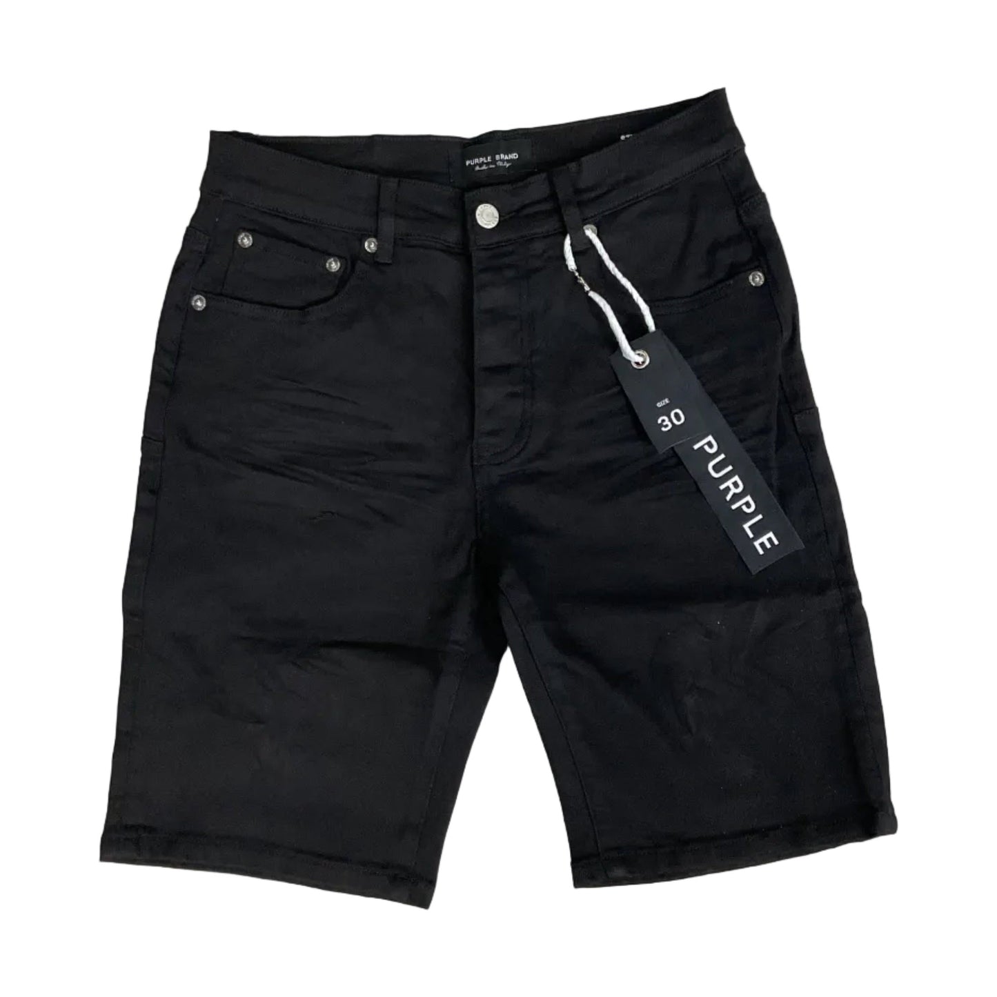 Purple jeans short 24