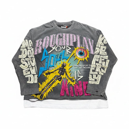 Rough play Bandaid grey soul