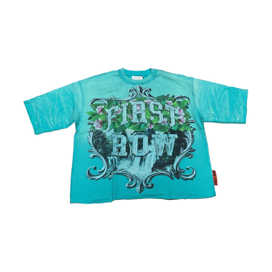 First Row “FLORAL BLUE”