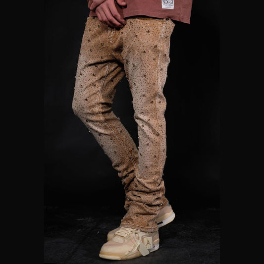 Embellished FLARED Denim