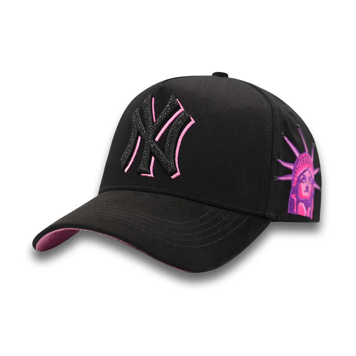 Luxury Hats NY Yankees Pink