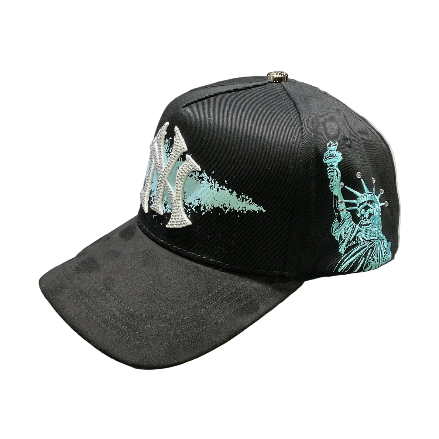Luxury Hats NY Blue Diamonds