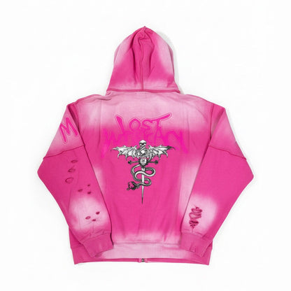 LOST Intricacy PINK ZIP UP