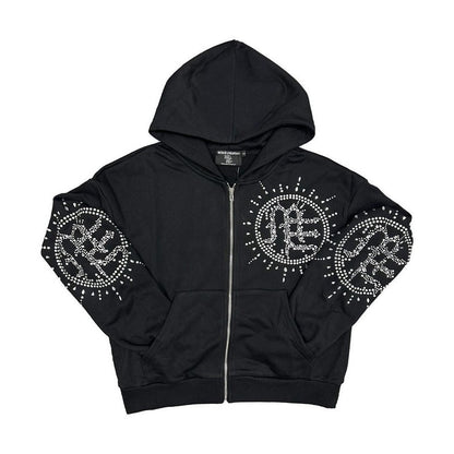 ME “Eclipse” Rhinestone Hoodie