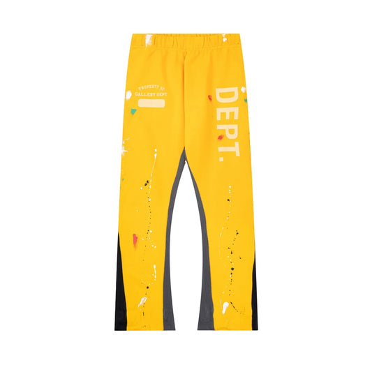 "Deconstruct" Gallery Dept. Sweatpants Gold