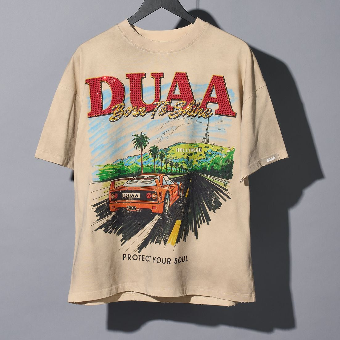 Duaa Hollywood Tee Shirt (Holly)