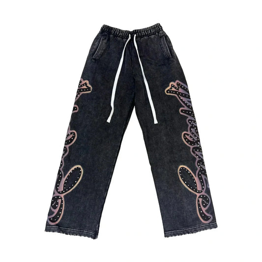 Prestige sweaterpants grey purple