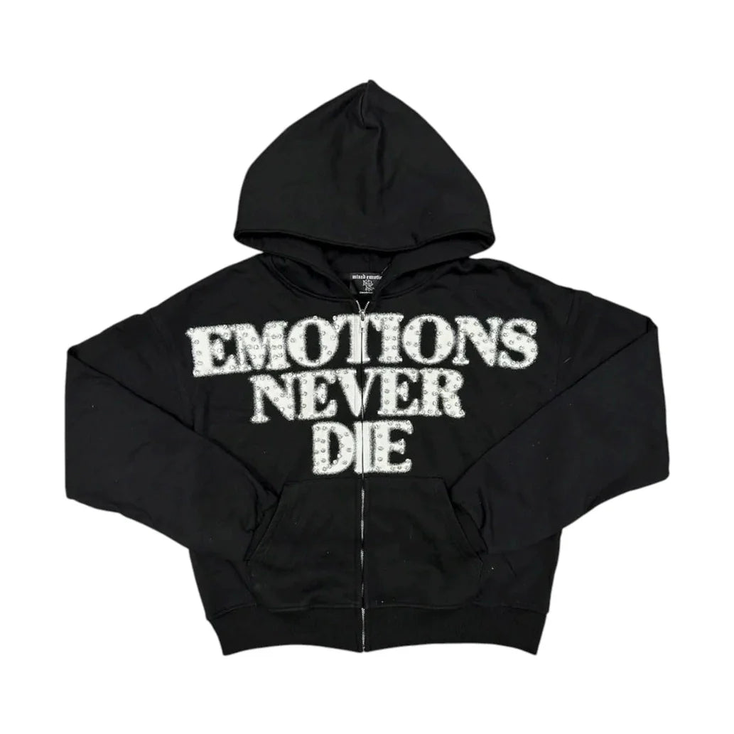 Mixed Emotion Hoodie Black