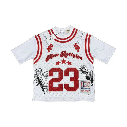 New Religion “Polo 23” White Red
