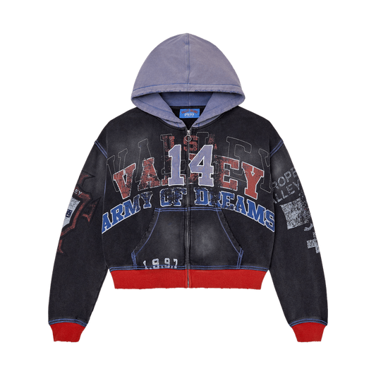 Vale Dreams Bee Army of Dreams Zip Up Hoodie
