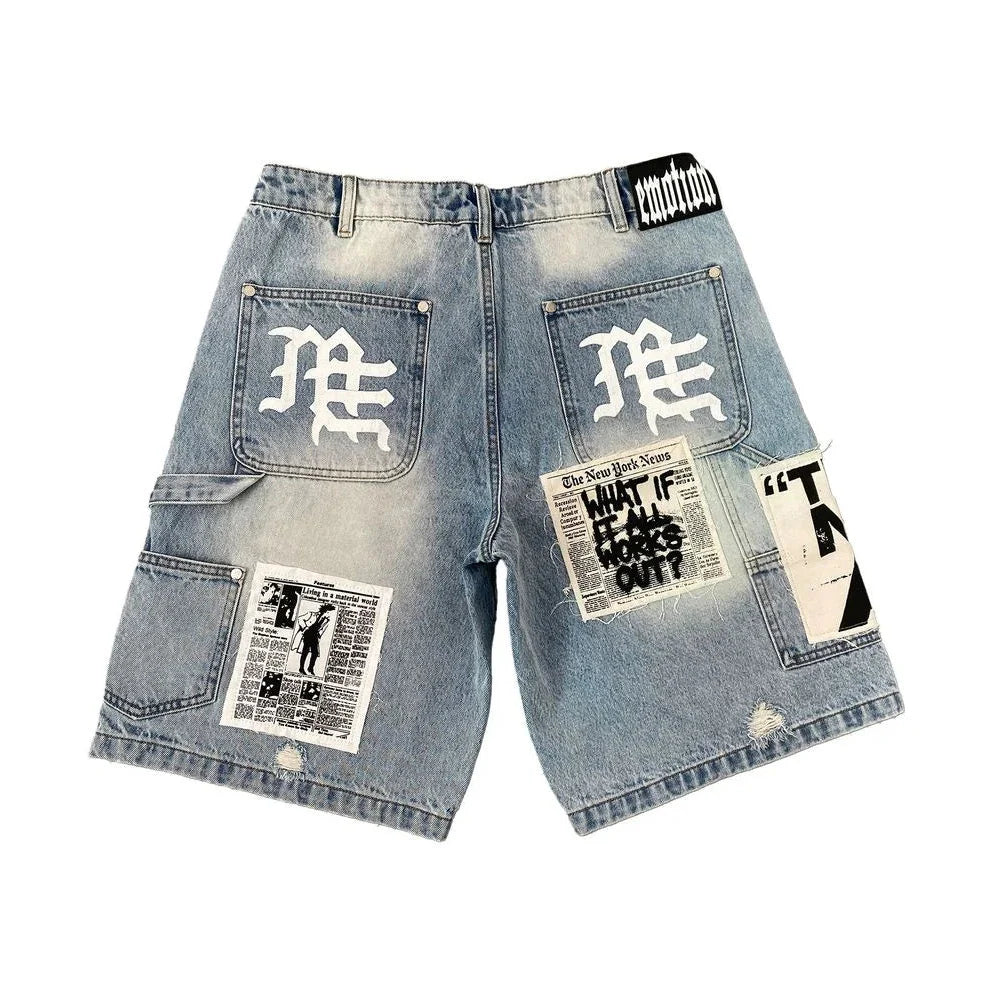 Mixed Emotions Short “Any Means” BLUE