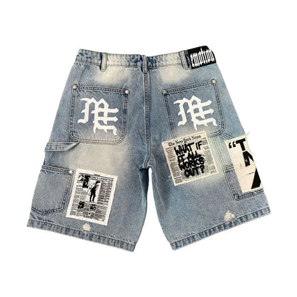 Mixed Emotions Short “Any Means” BLUE