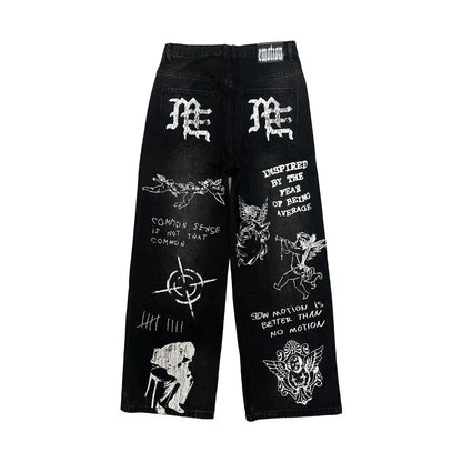 Mixed Emotions Jean ‘Canvas’