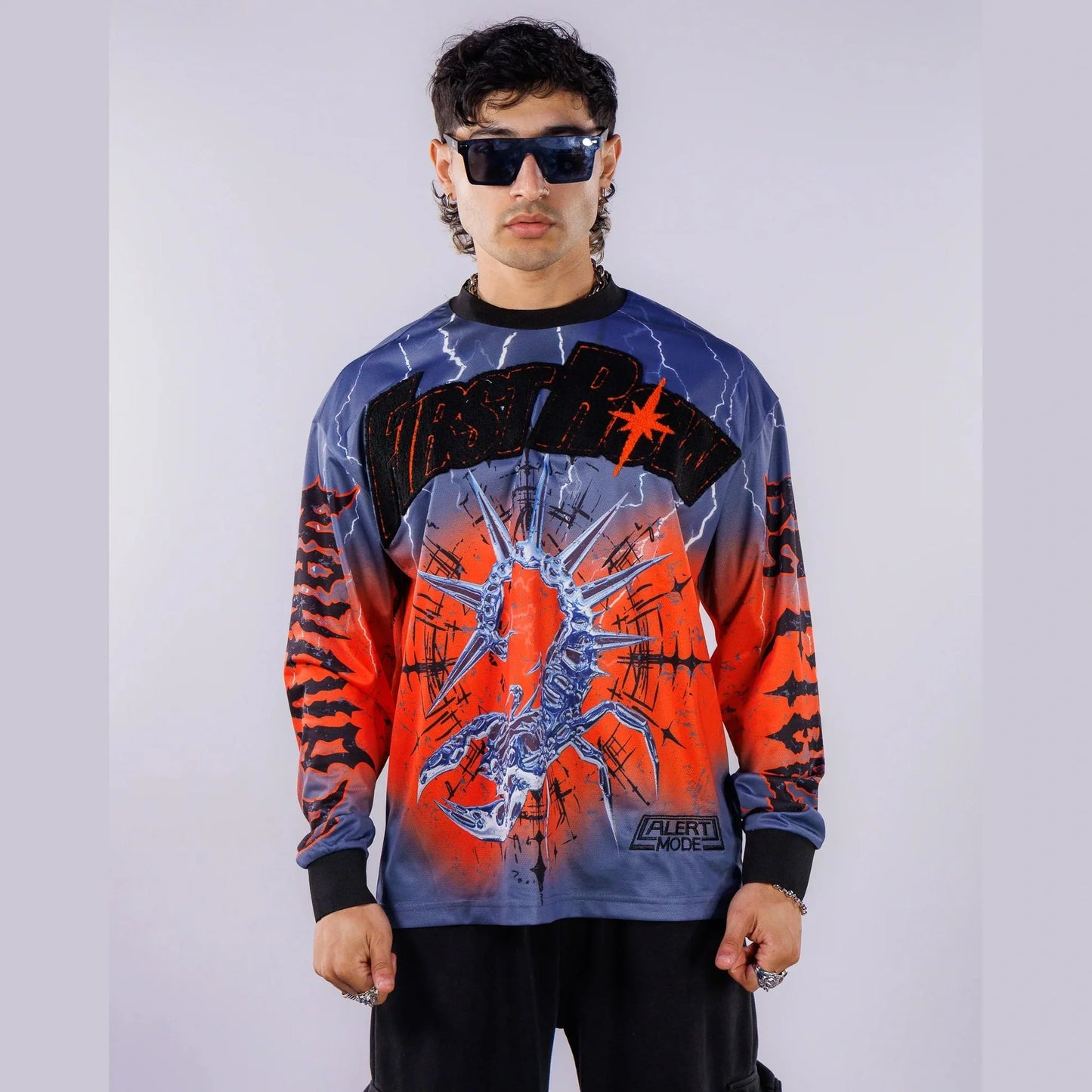 First Row Sparked Adrenaline Sport Jersey Orange