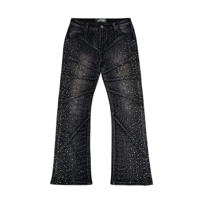 EMBELLISHED RHINESTONE DENIM