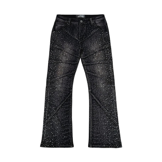 EMBELLISHED RHINESTONE DENIM