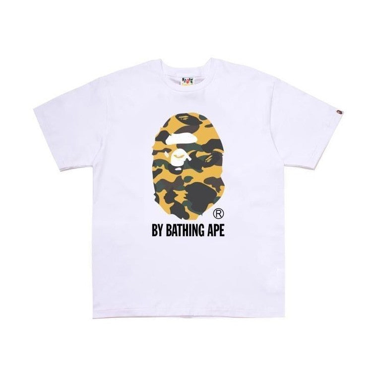 BAPE Color Camo By Bathing Ape Tee White/Yellow