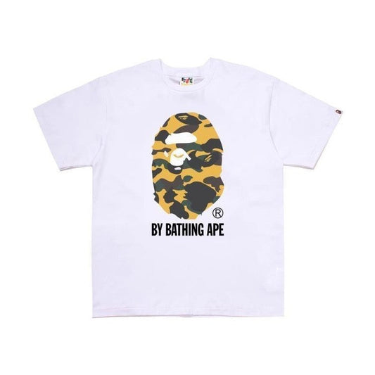 BAPE Color Camo By Bathing Ape Tee White/Yellow