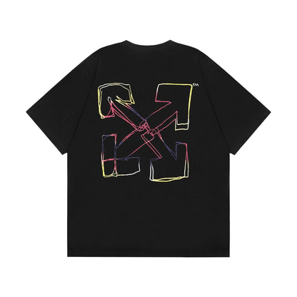 OFF WHITE FAMILY TEE black