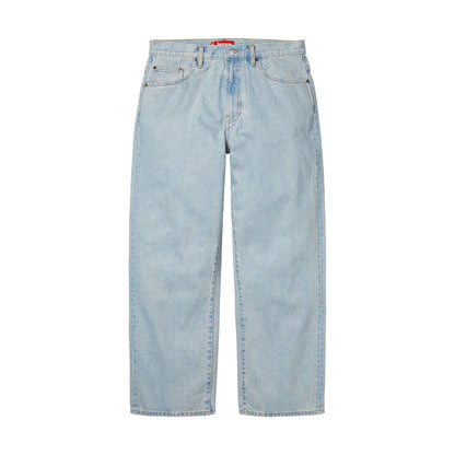 Supreme Baggy Jeans Light Indigo Washed