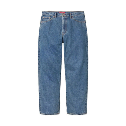 Supreme Baggy Jeans Indigo Washed